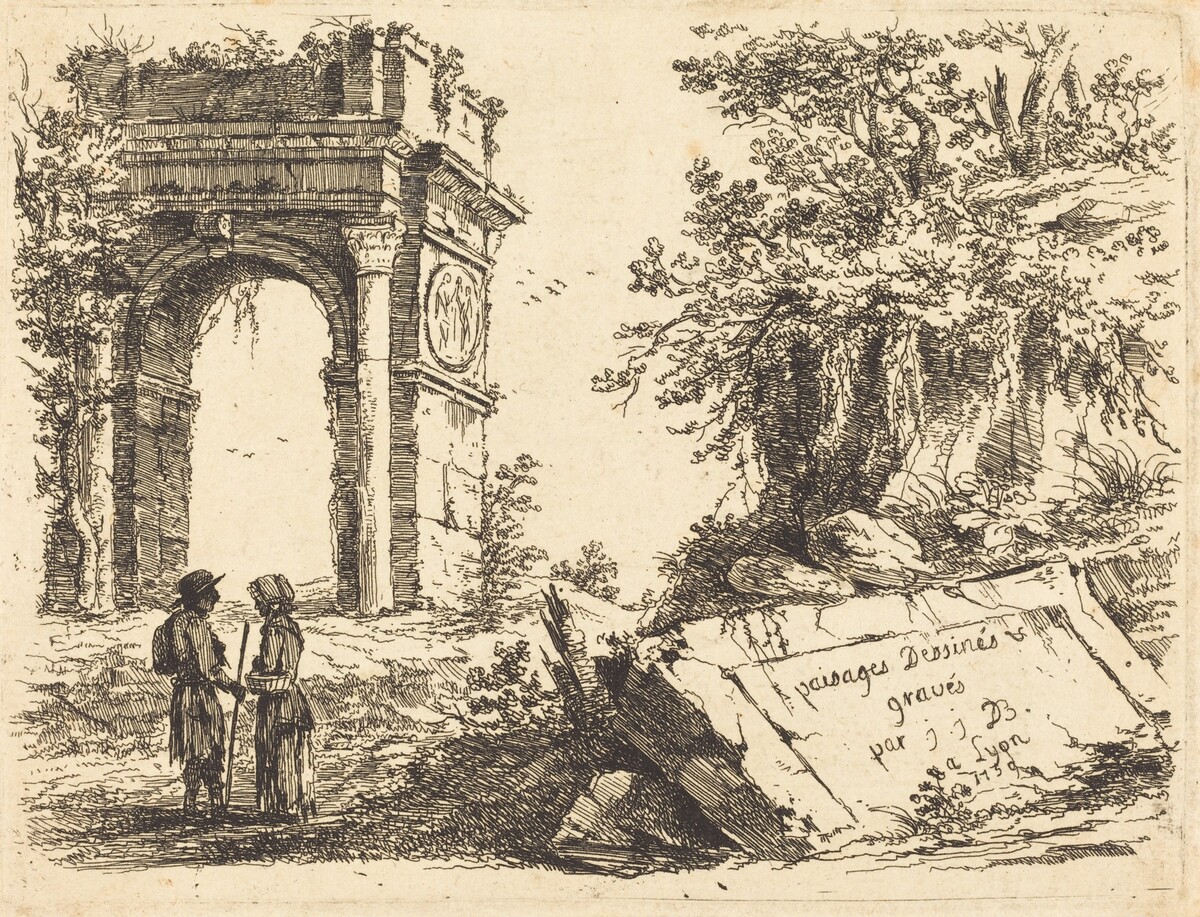 Triumphal Arch by Jean-Jacques de Boissieu