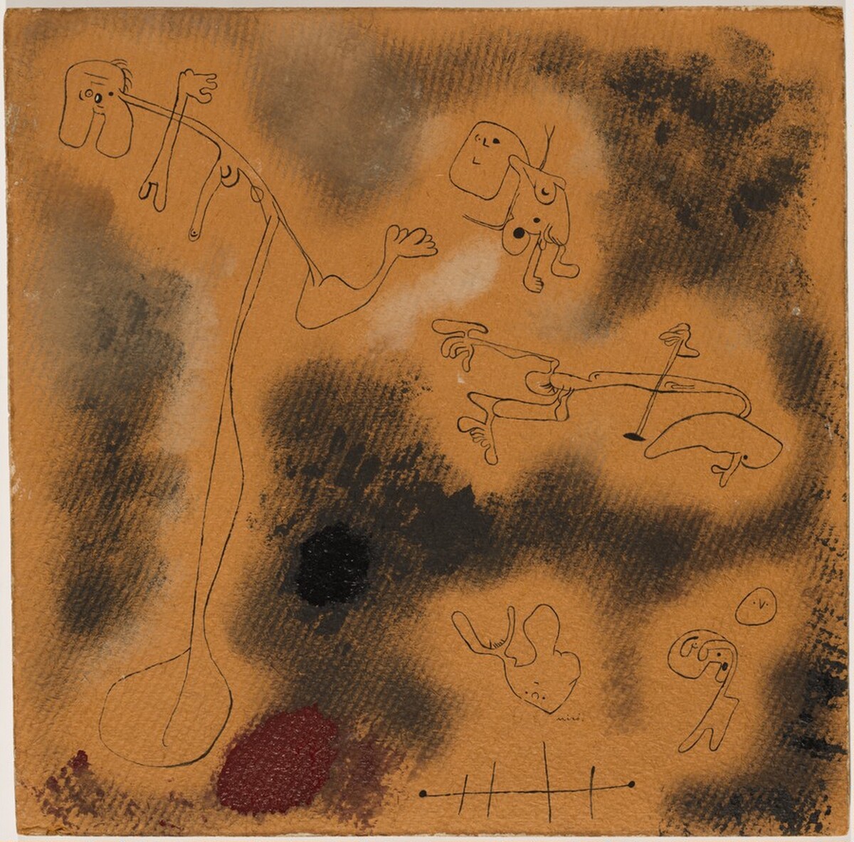 Personnages by Joan Miró