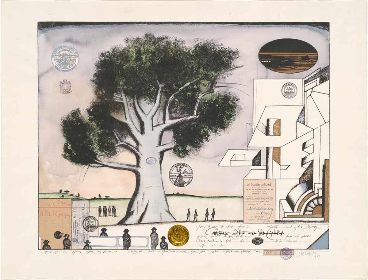 The Tree by Saul Steinberg