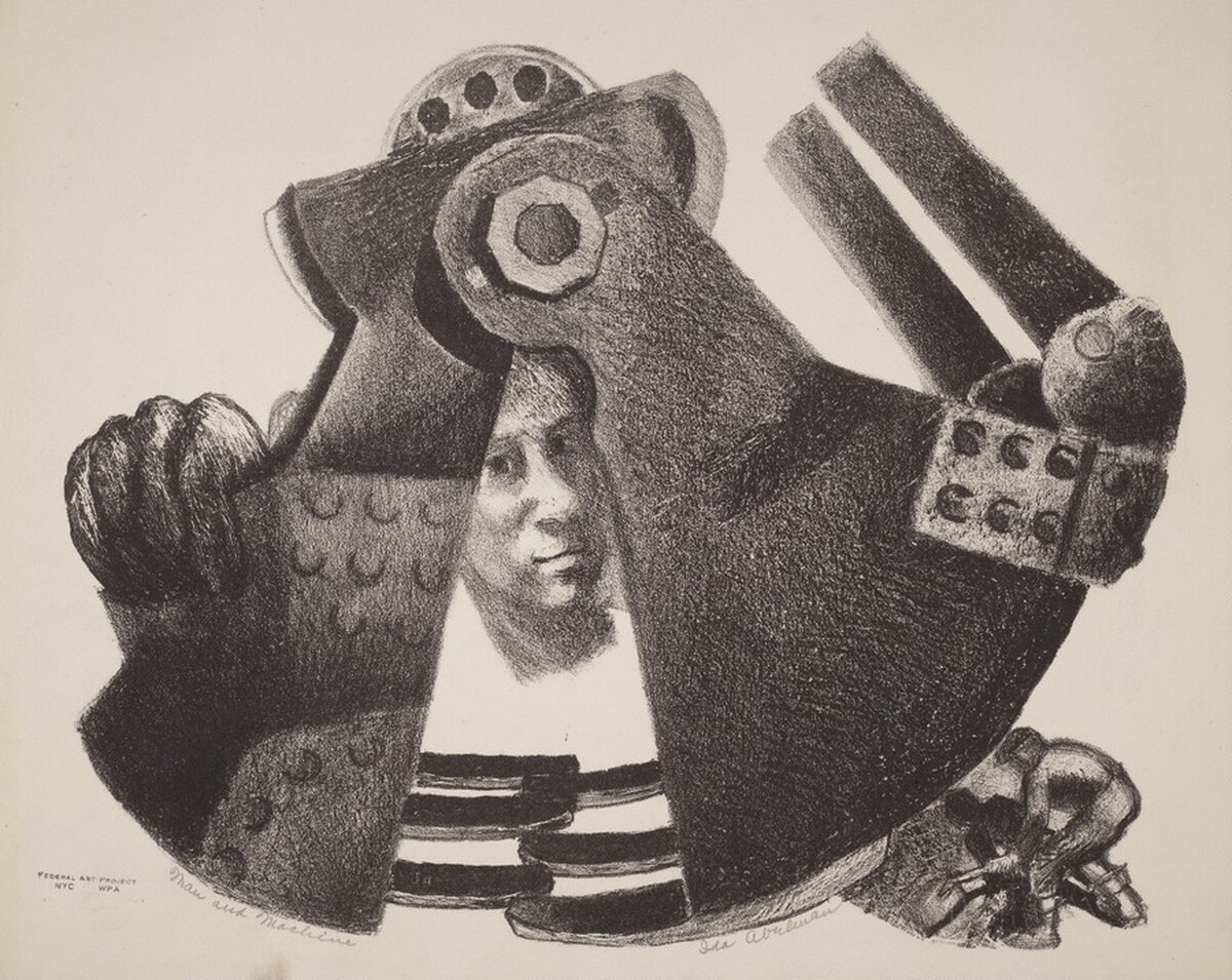 Man and Machine by Ida York Abelman