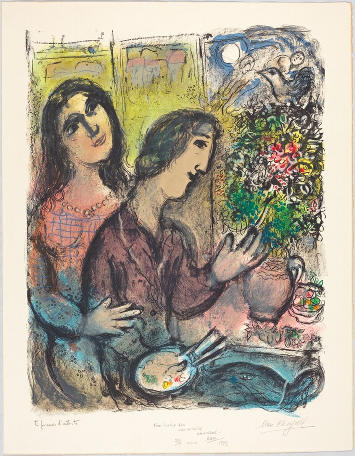 The Artist's Wife by Marc Chagall