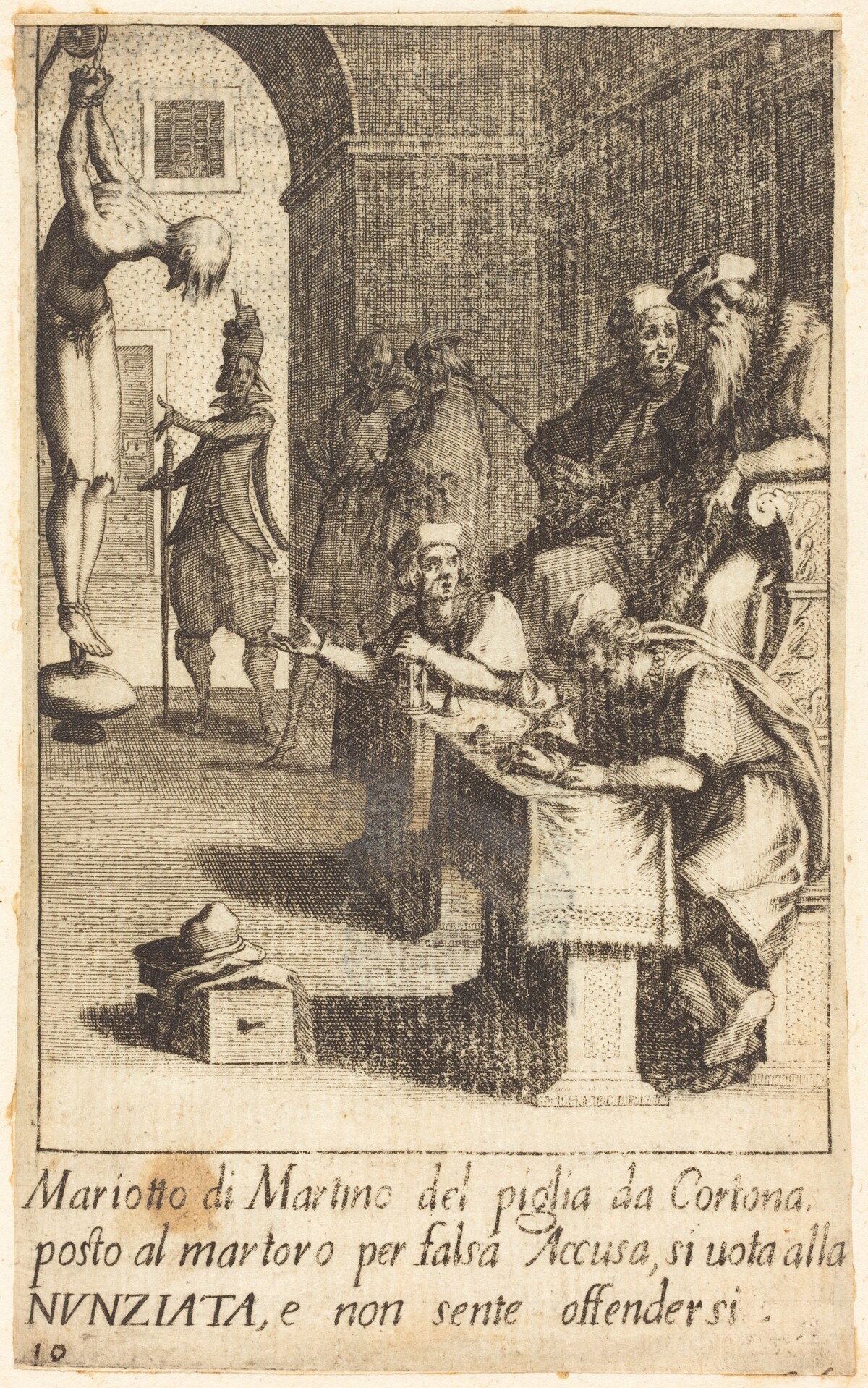 Mariotto di Martino by Jacques Callot