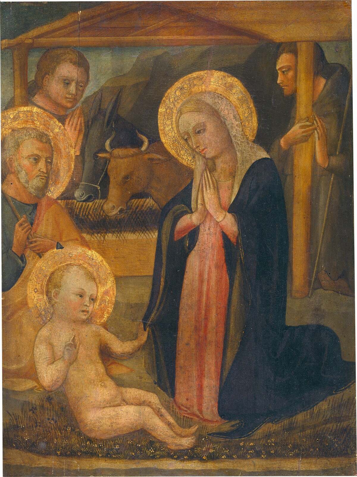 The Adoration of the Christ Child by Workshop of Bicci di Lorenzo