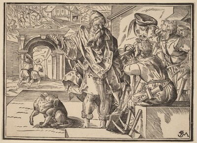 Christ Tells His Disciples of the Last Judgment