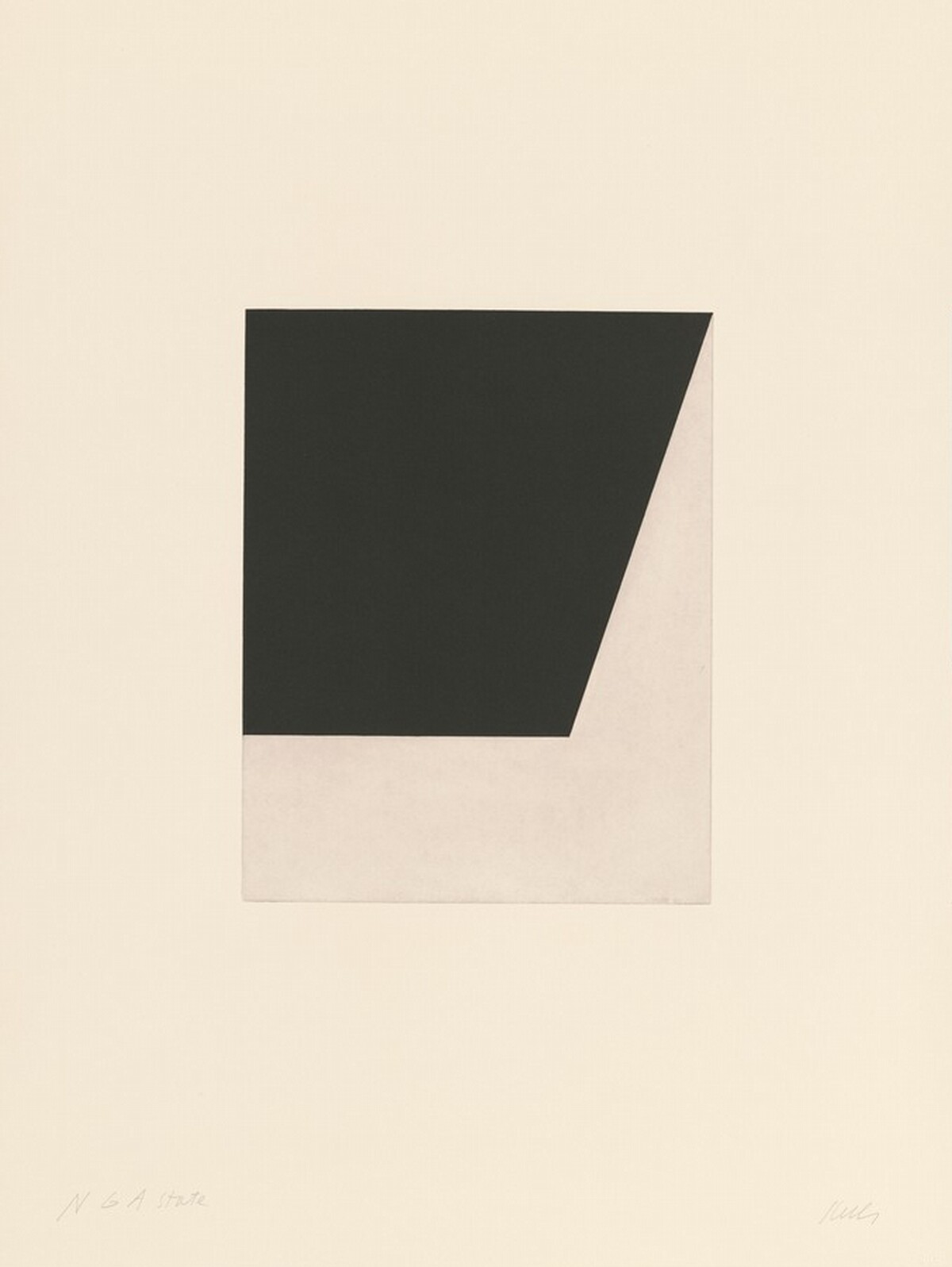 Concorde IV (State) by Ellsworth Kelly
