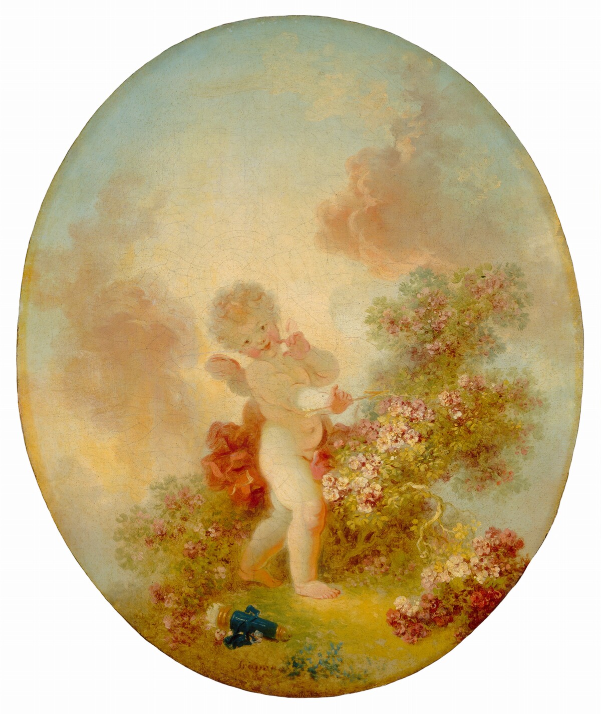 Love the Sentinel by Jean Honoré Fragonard