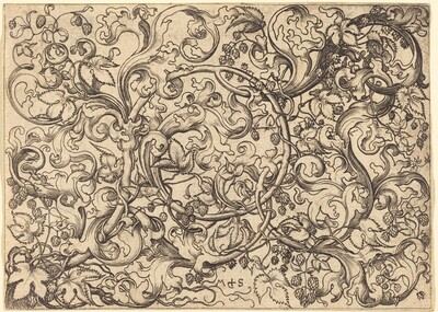 Ornament with Hop Vine