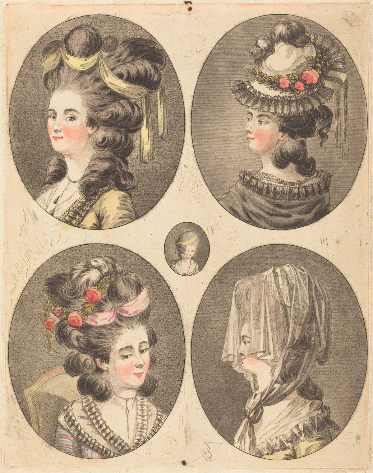 Modeles de coiffures by Jean-François Janinet