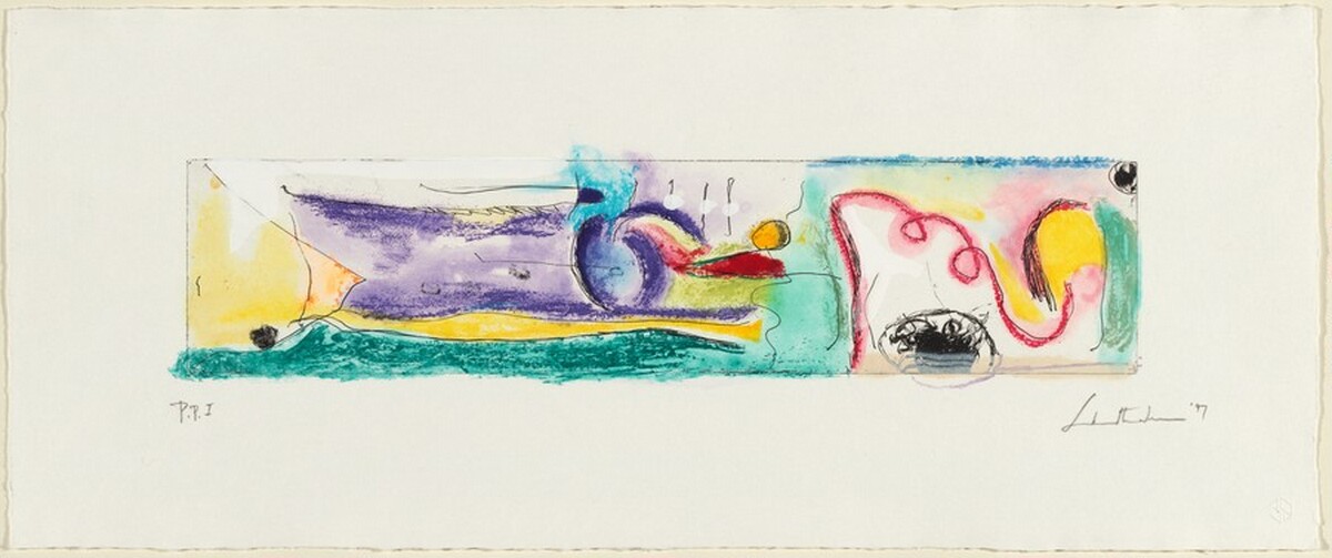 A Page From A Book I by Helen Frankenthaler