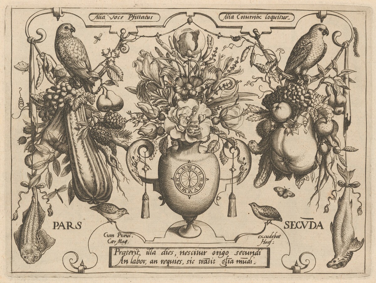 Archetypa studiaque patris Georgii Hoefnagelii [Part 2, Title Page] by Jacob Hoefnagel after Joris Hoefnagel