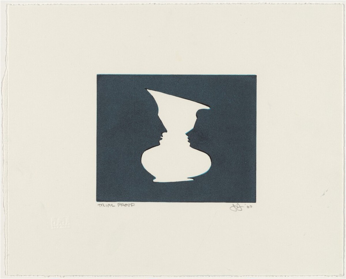 Untitled [trial proof] by Jasper Johns