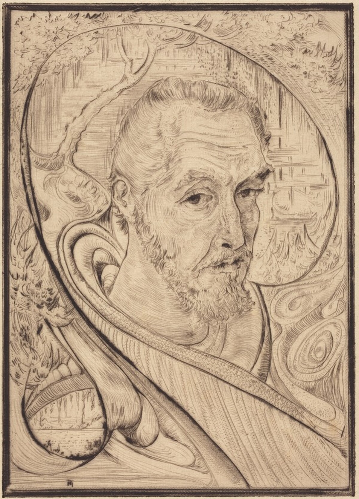 Self-Portrait by Tomás Harris