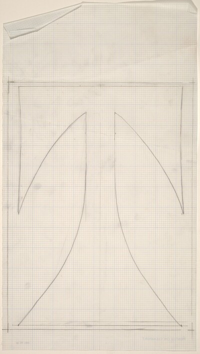 Sketch for "Building - Blocks for a Doorway" (T)