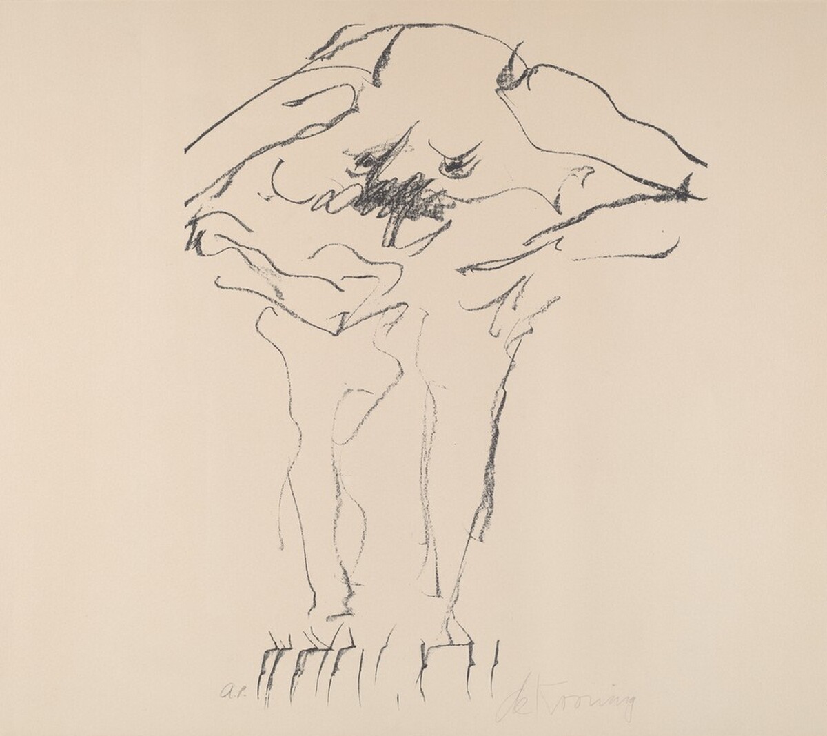 Clam Digger by Willem de Kooning