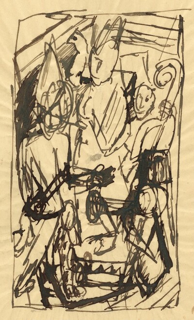 Sketch for "The Dream"