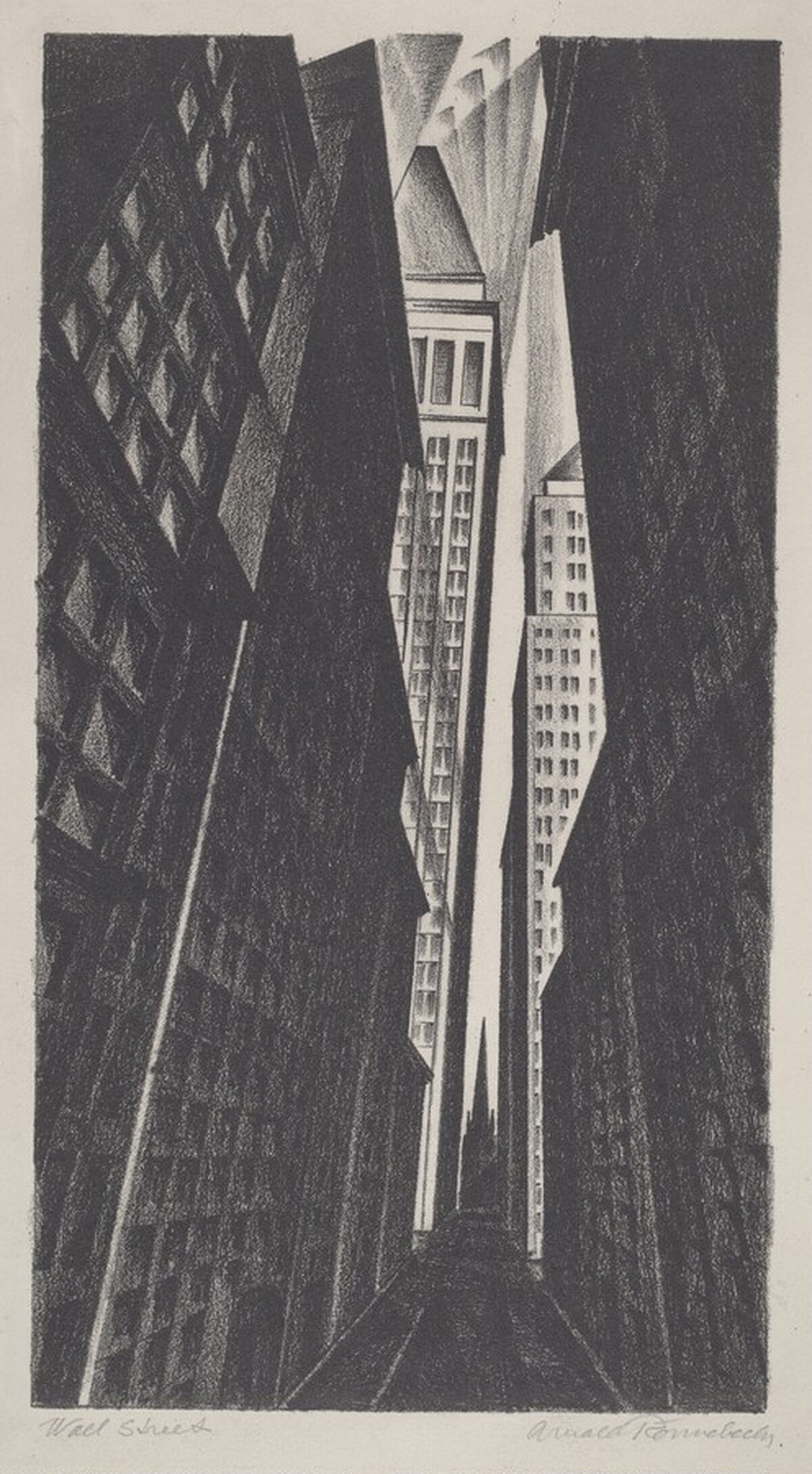 Wall Street by Arnold Rönnebeck