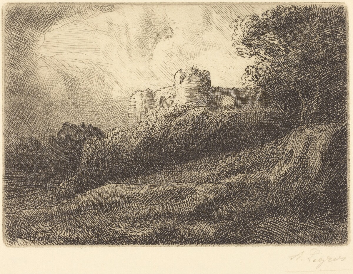 Landscape (Paysage) by Alphonse Legros