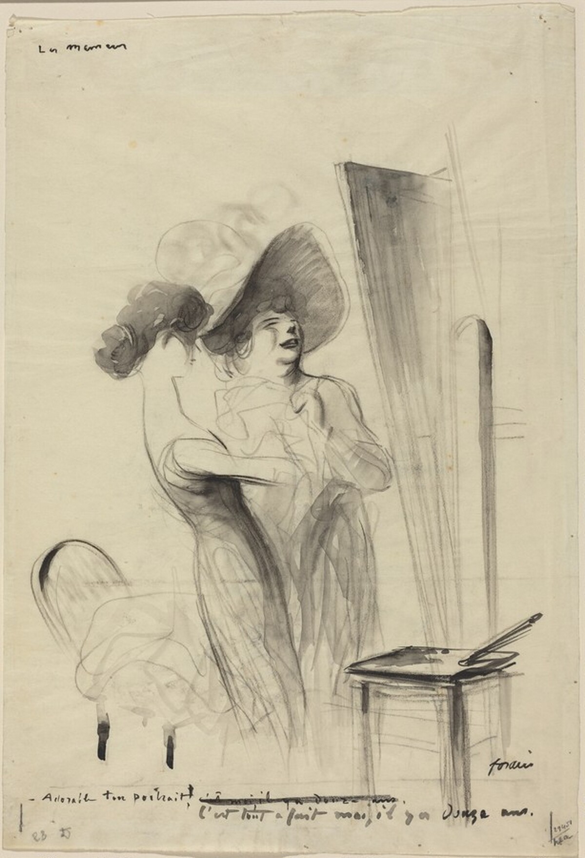 Les Mamans by Jean-Louis Forain