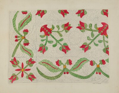 Quilt - Tulip Design