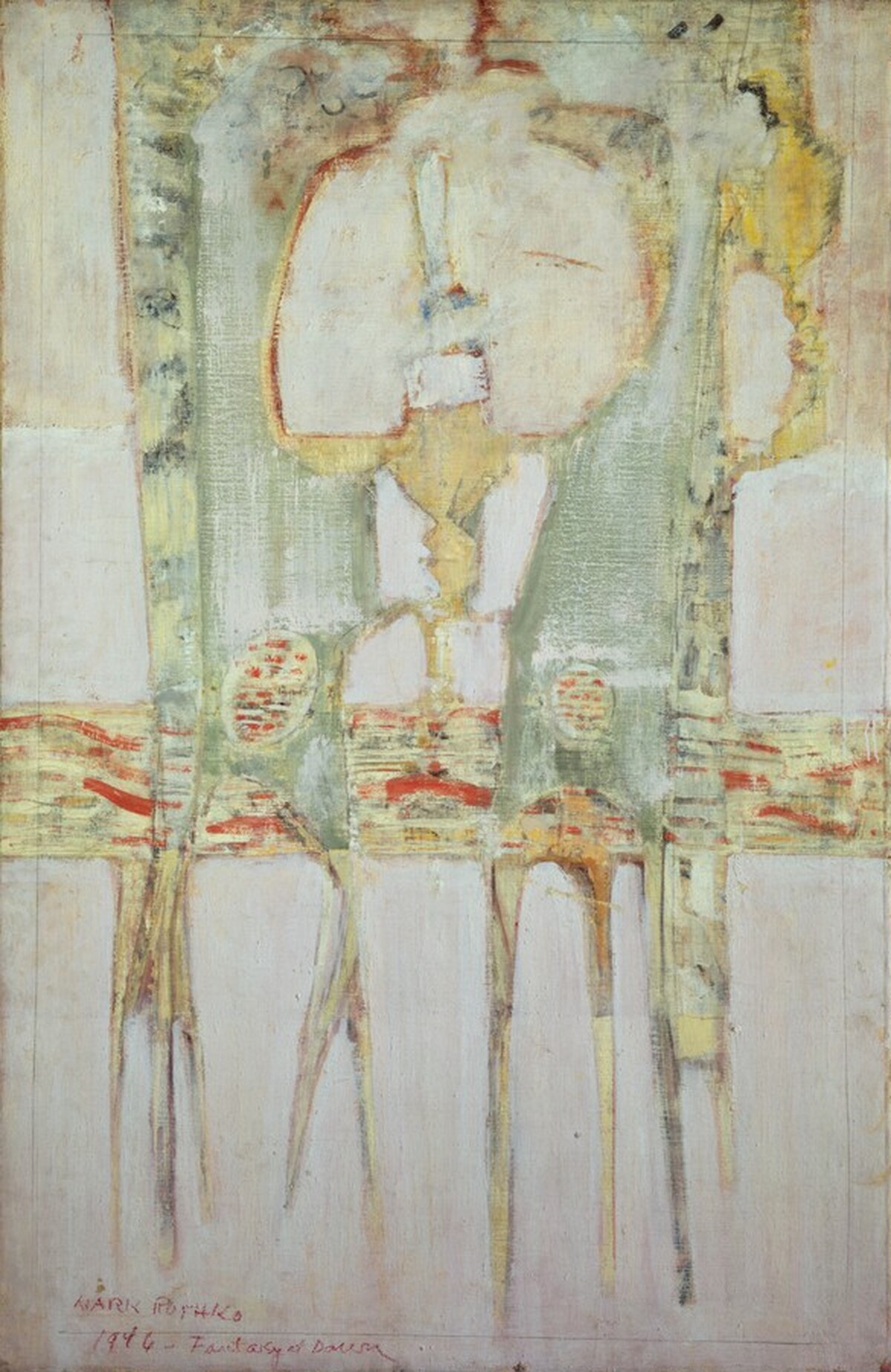 Fantasy at Dawn [obverse] by Mark Rothko