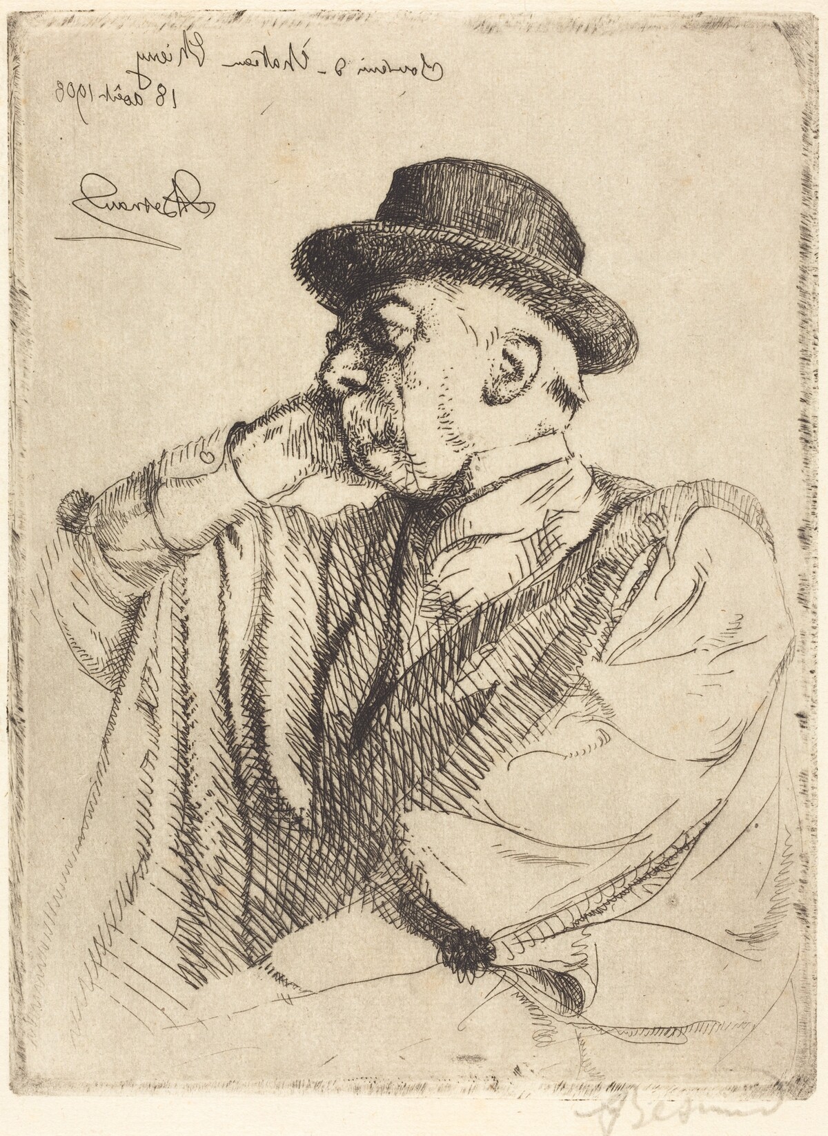Edmond Pigalle by Albert Besnard