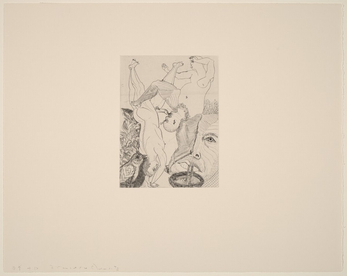 Self-Portrait #1 (India) by Francesco Clemente