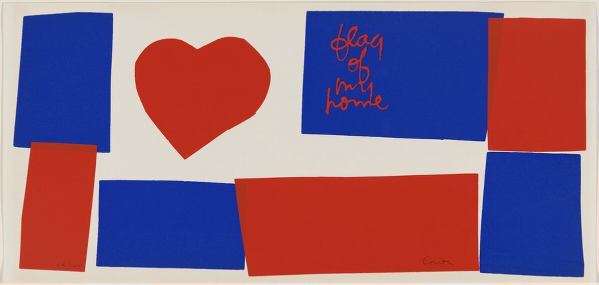 Flag of My Home by Corita Kent