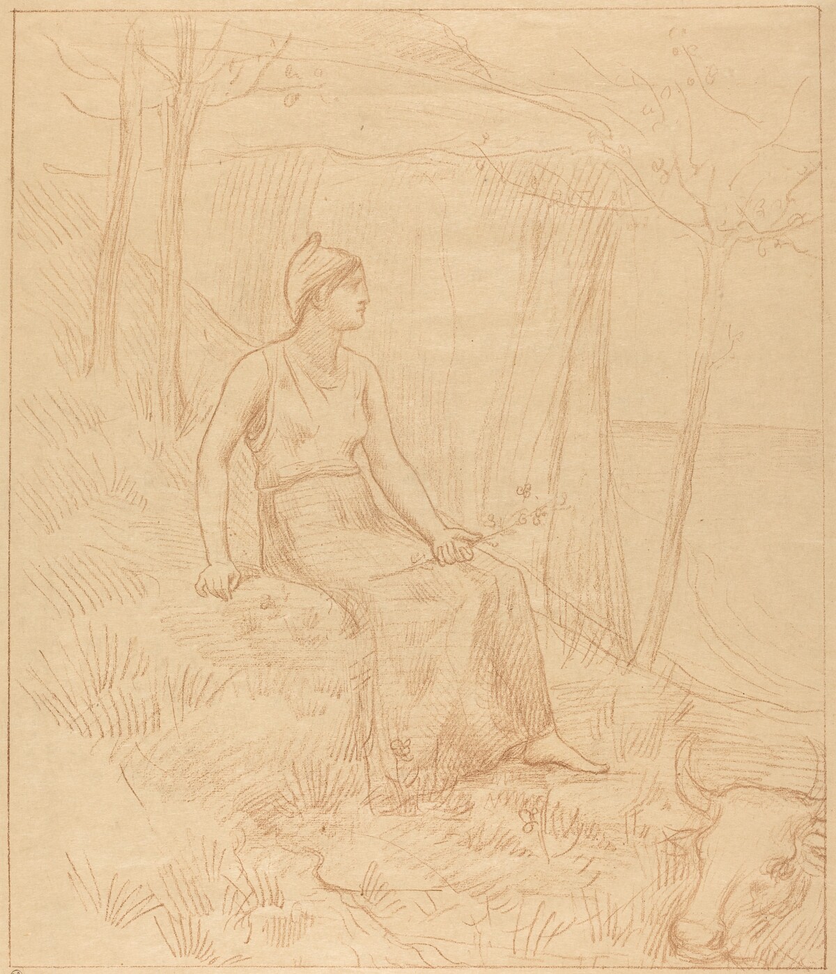 Normandie (Normandy) by Pierre Puvis de Chavannes