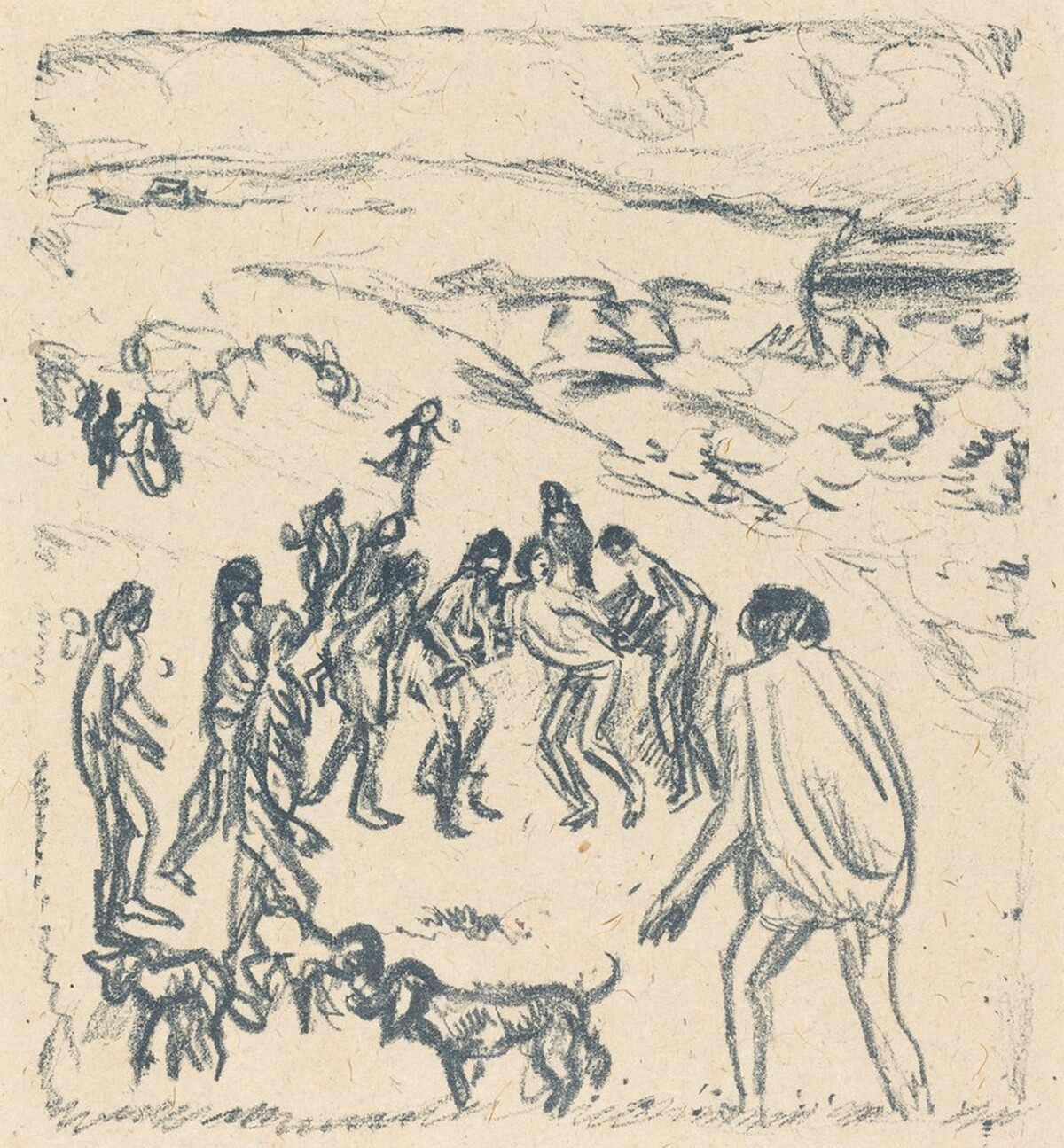 The Capture by Pierre Bonnard