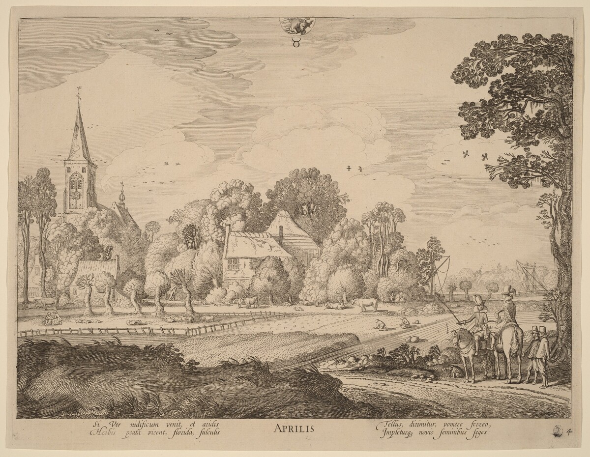 April by Jan van de Velde II