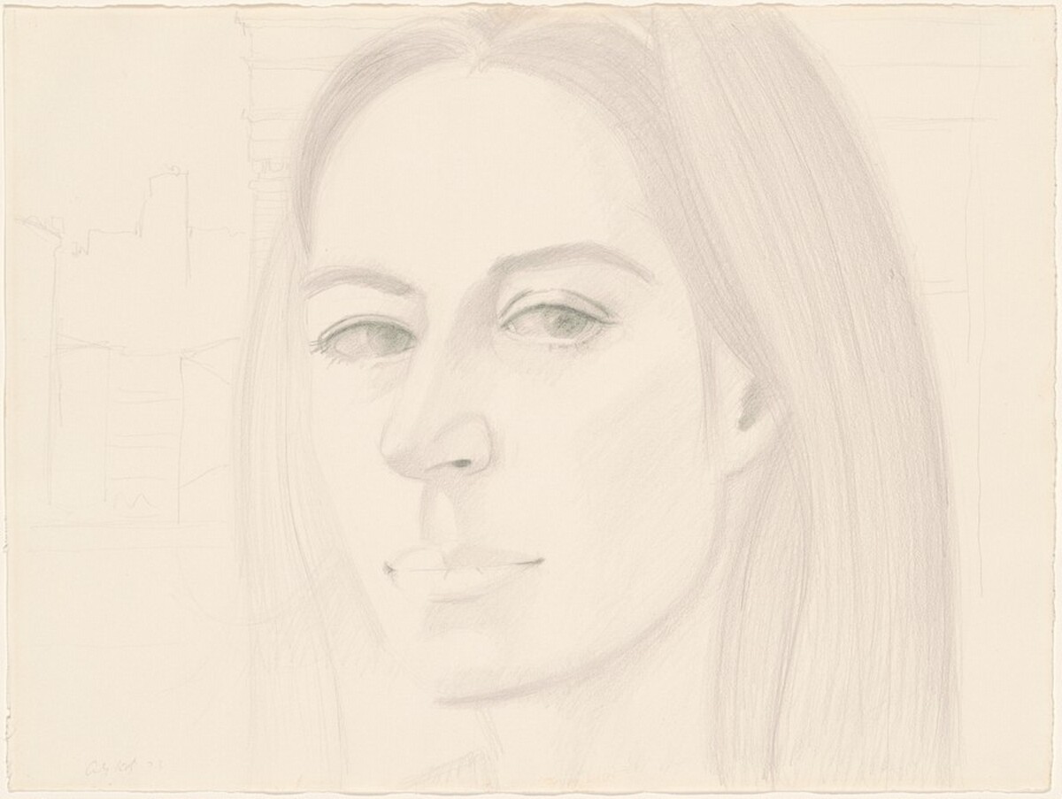 Portrait of a Woman by Alex Katz