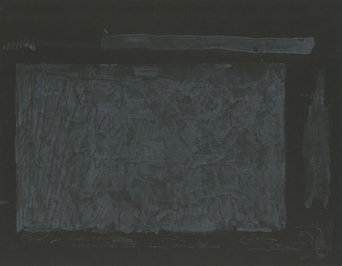 Two Maps I [trial proof] by Jasper Johns