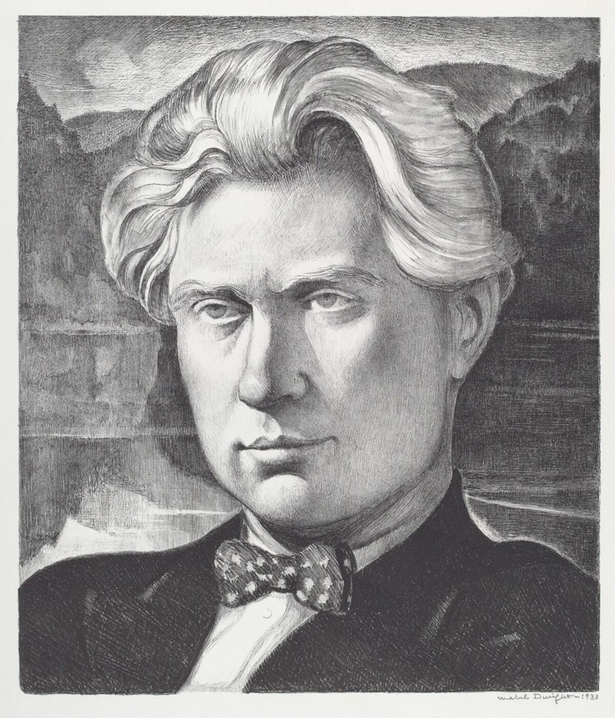 Portrait of C. Z. by Mabel Dwight