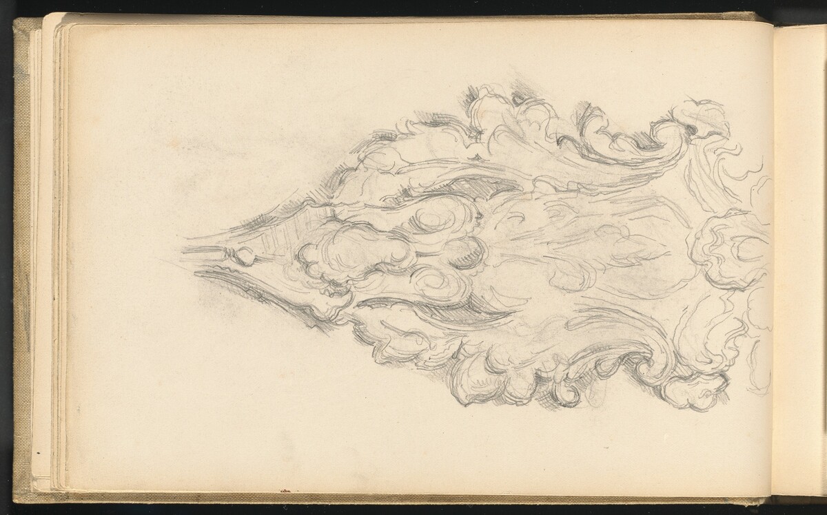 Study of a Decorative Ornament by Paul Cezanne