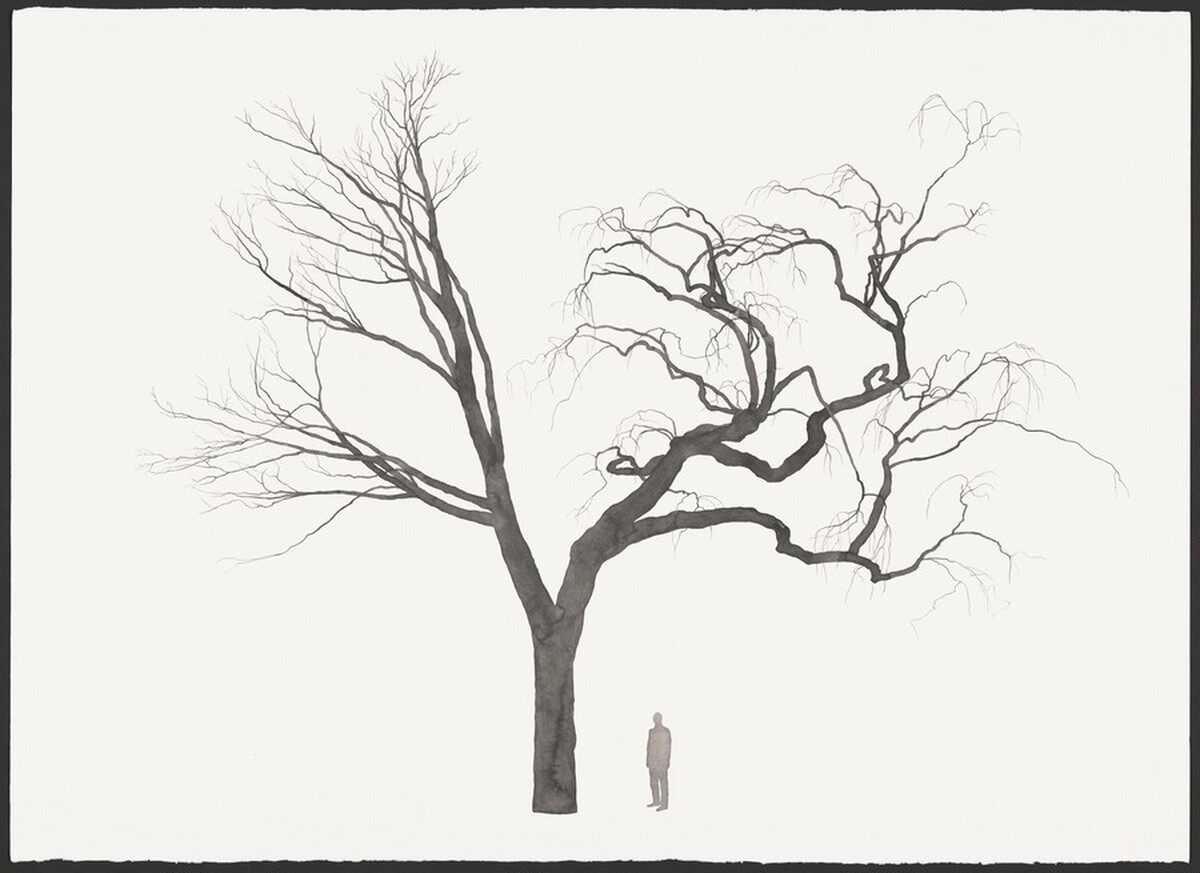 Untitled (Study for Graft) by Roxy Paine