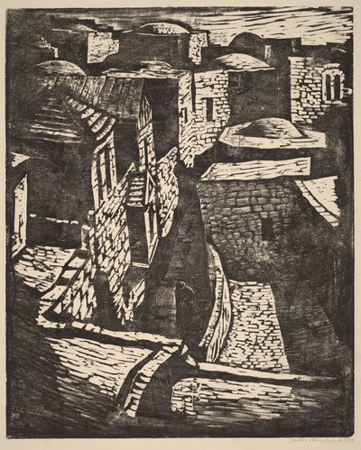 Street in Old Part of Jerusalem
