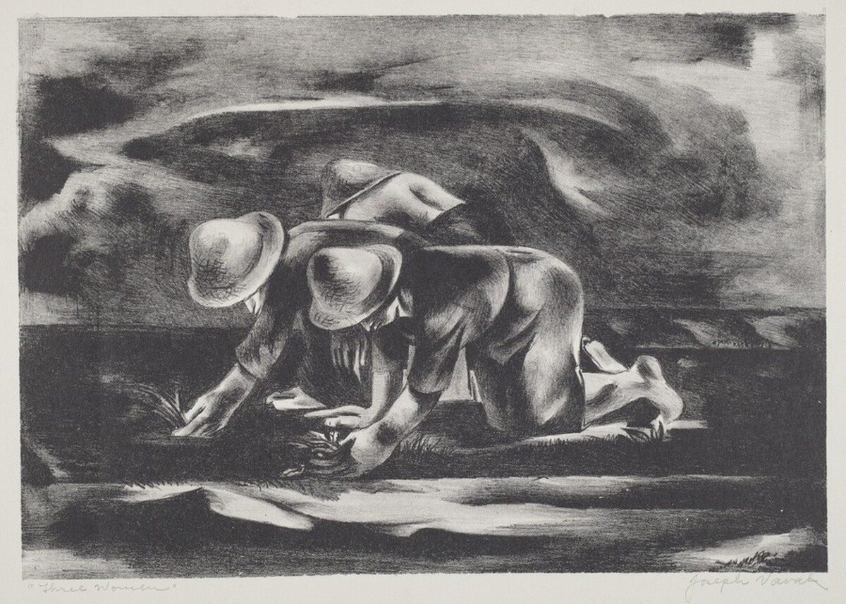 Three Women by Joseph Vavak