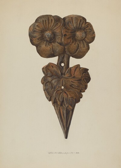 Leaf Finial
