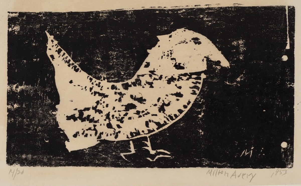 Strange Bird by Milton Avery