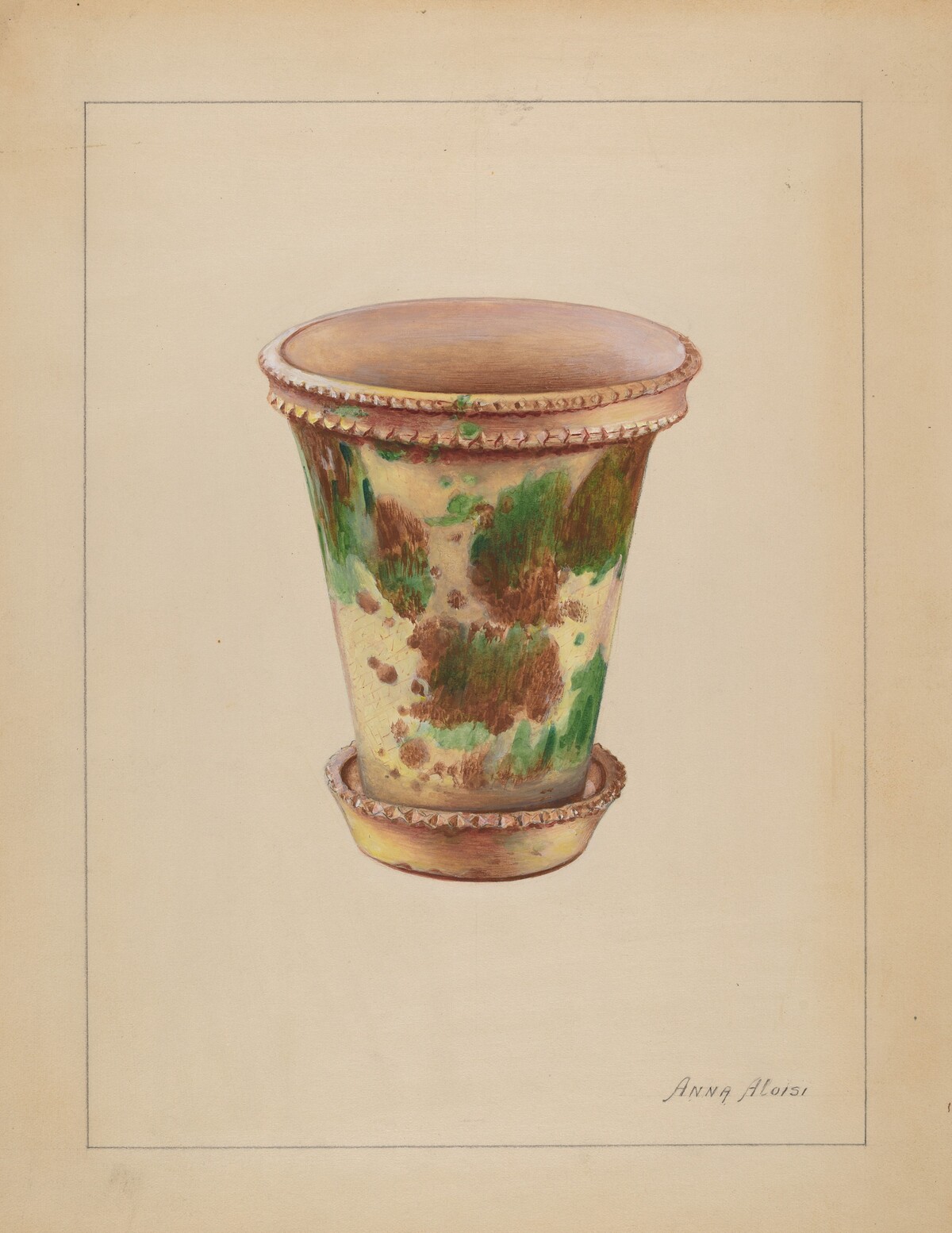 Flower Pot by Anna Aloisi