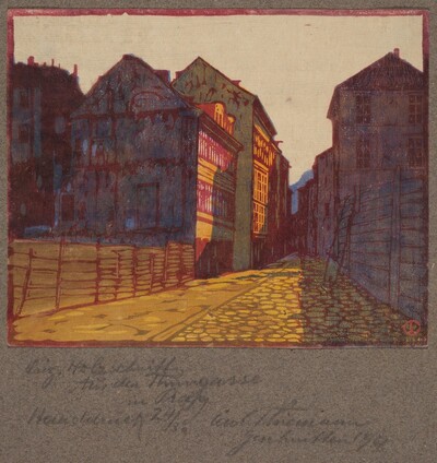 Aus der Thungasse in Prag (From the Thungasse in Prague)