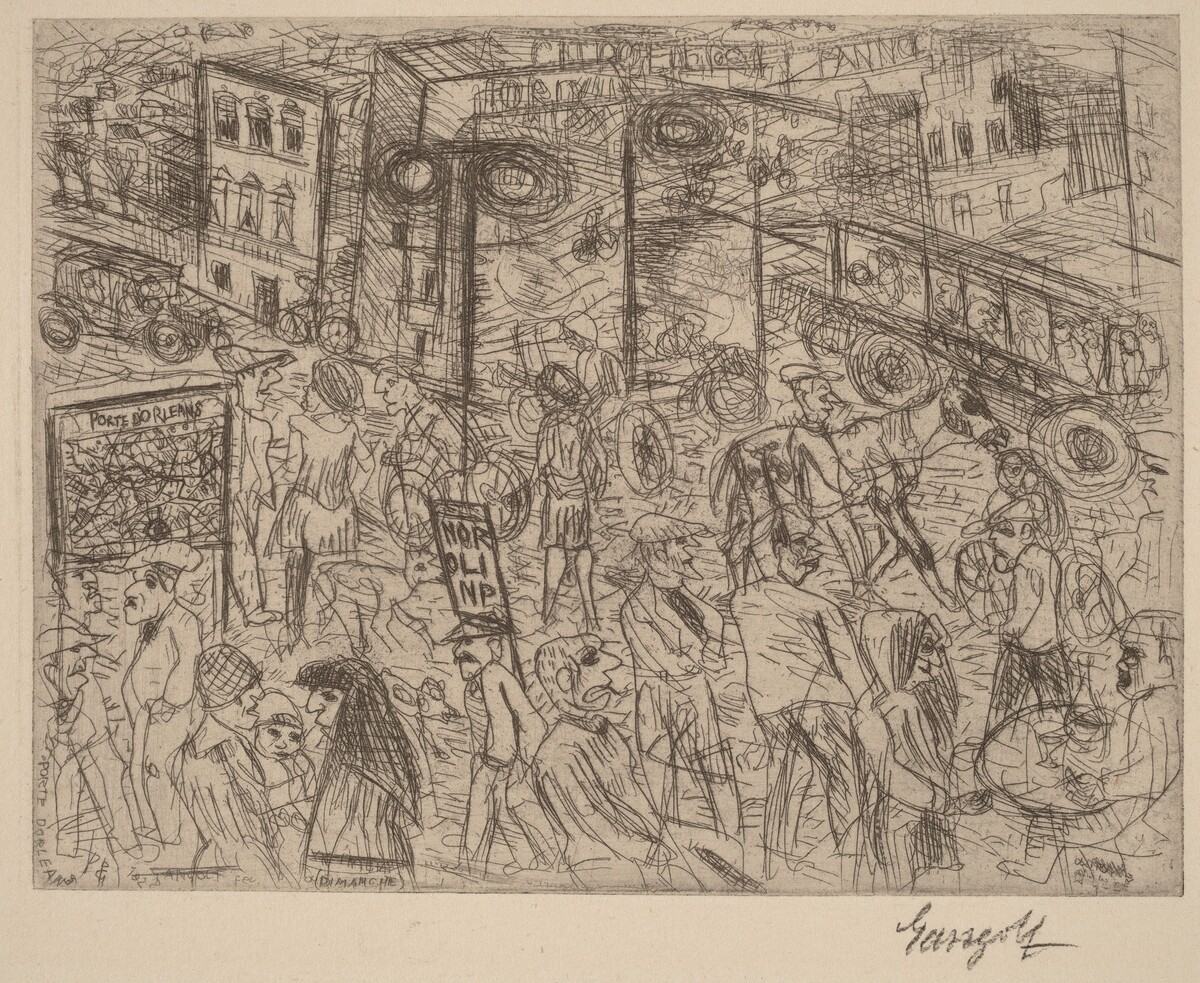 Porte d'Orleans by Paul Gangolf