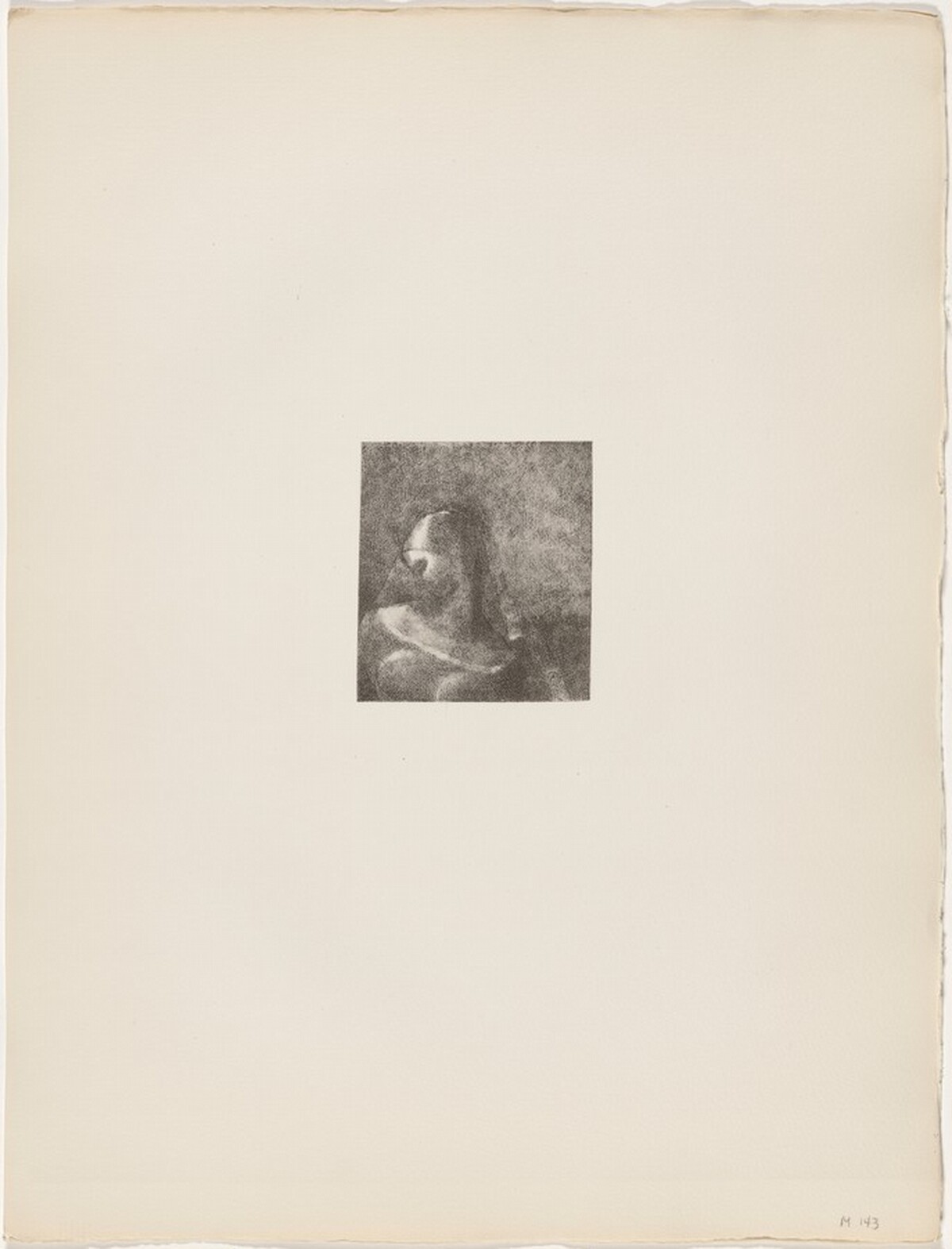 Hélène (Ennoia) by Odilon Redon, Georges Aubert after Redon, and Gustave Flaubert (author)
