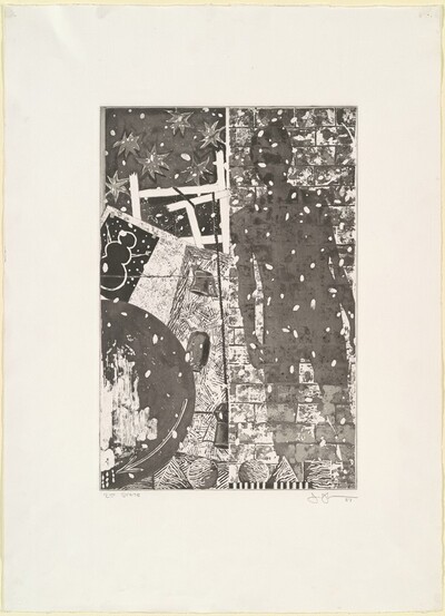 The Seasons (Winter) [state proof of 2nd state]