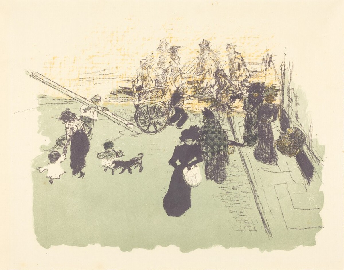 Street Corner by Pierre Bonnard, Ambroise Vollard (publisher)
