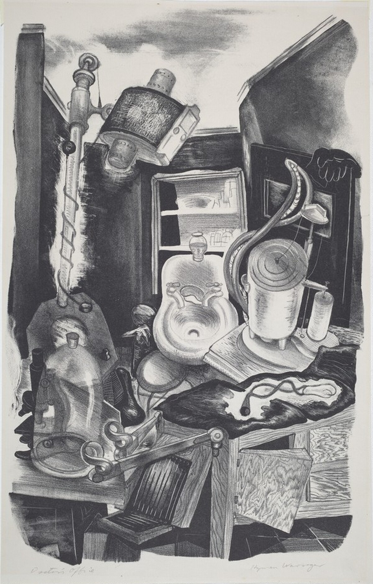 Doctor's Office by Hyman J. Warsager