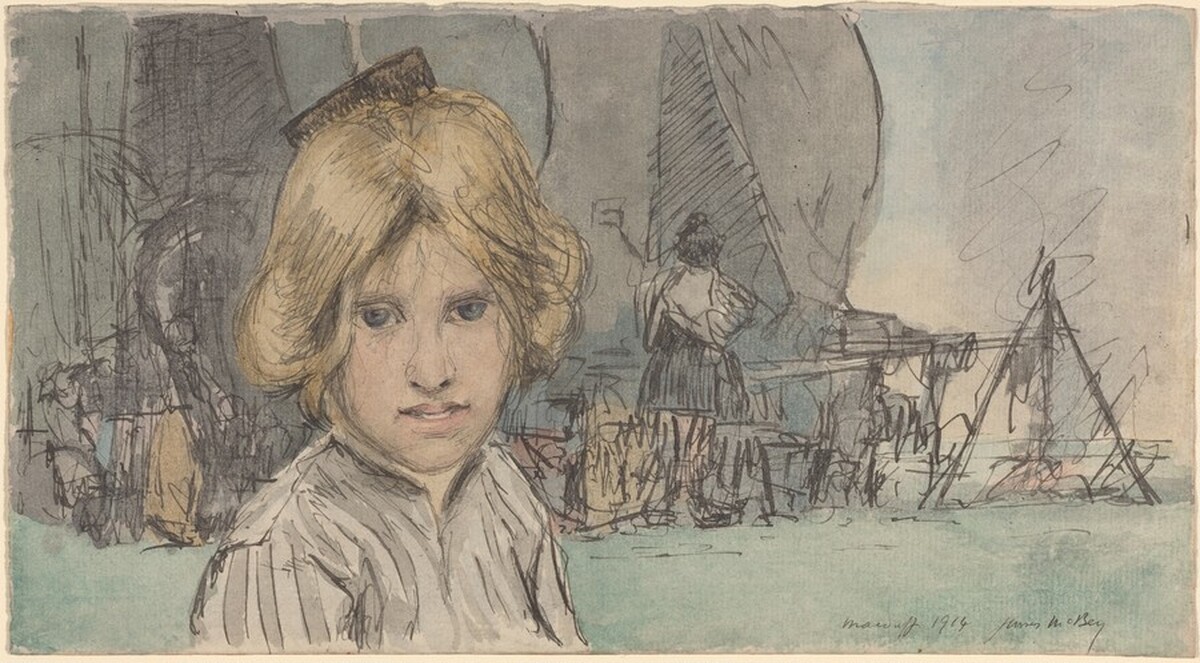 A Tinker Child, Macduff by James McBey