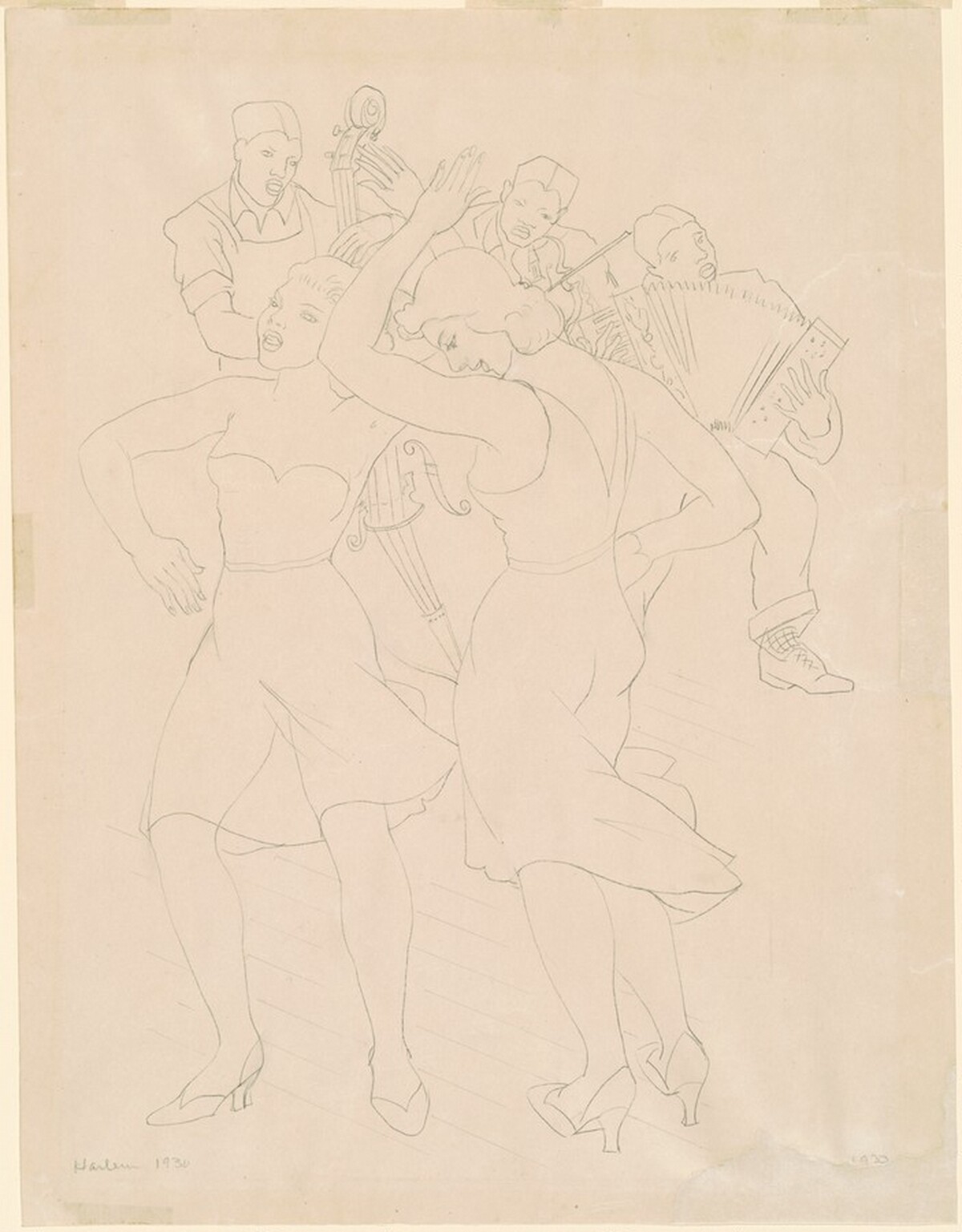 Girls Dancing, Harlem by William L'Engle