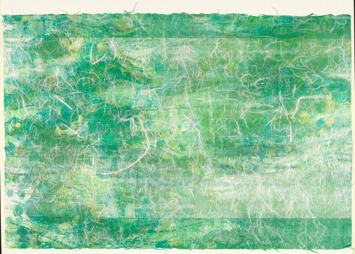 Fire (artist proof) by Sam Gilliam