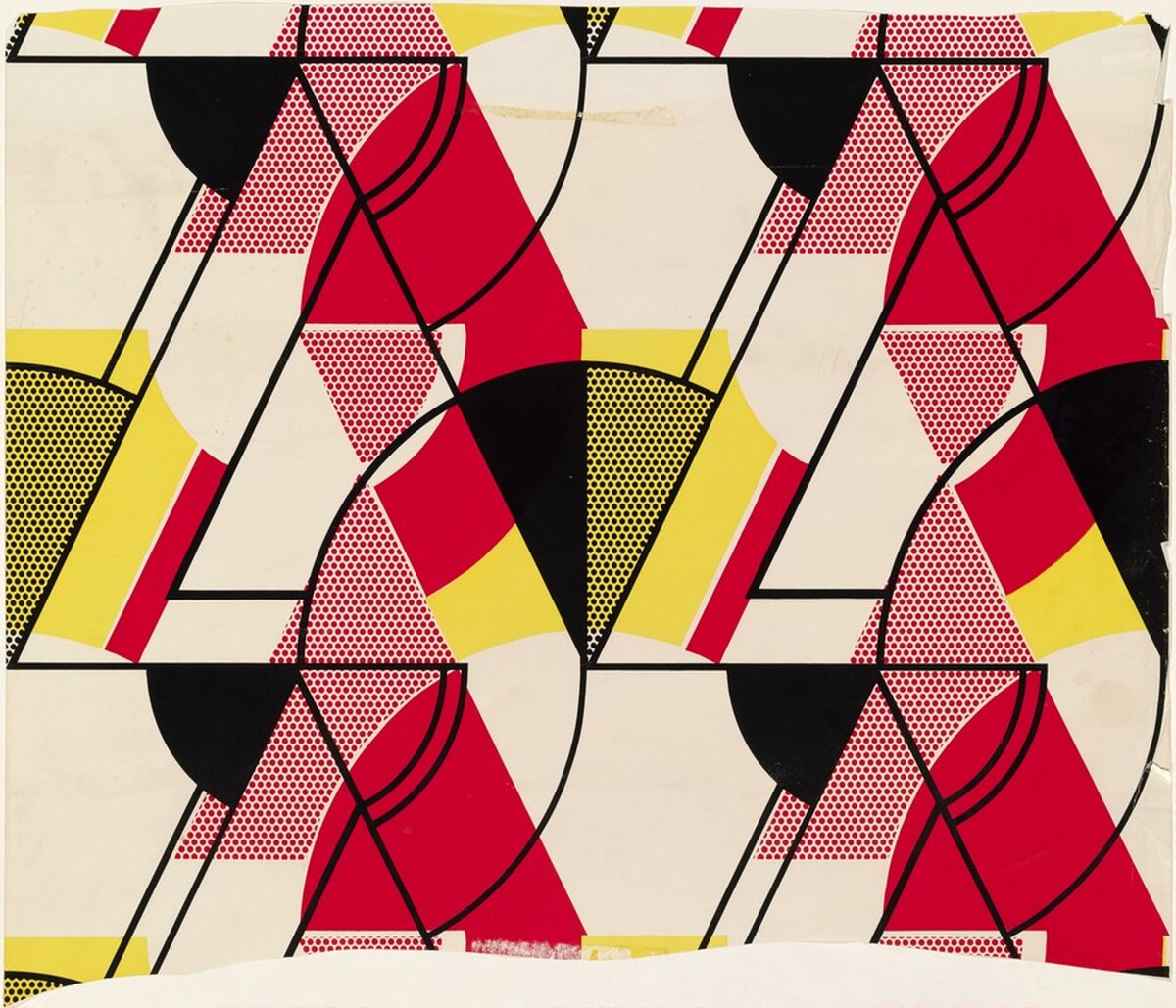Wrapping Paper by Roy Lichtenstein